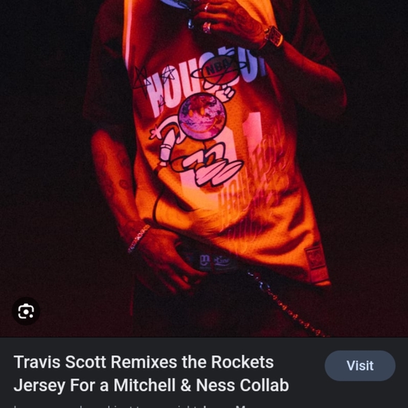 Cactus jack Travis Scott limited edition jersey - Picture 3 of 3